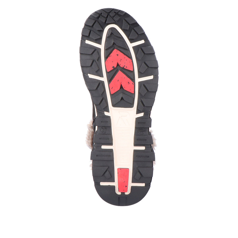 Rieker W Vinterstøvler - W0070-00 BLACK