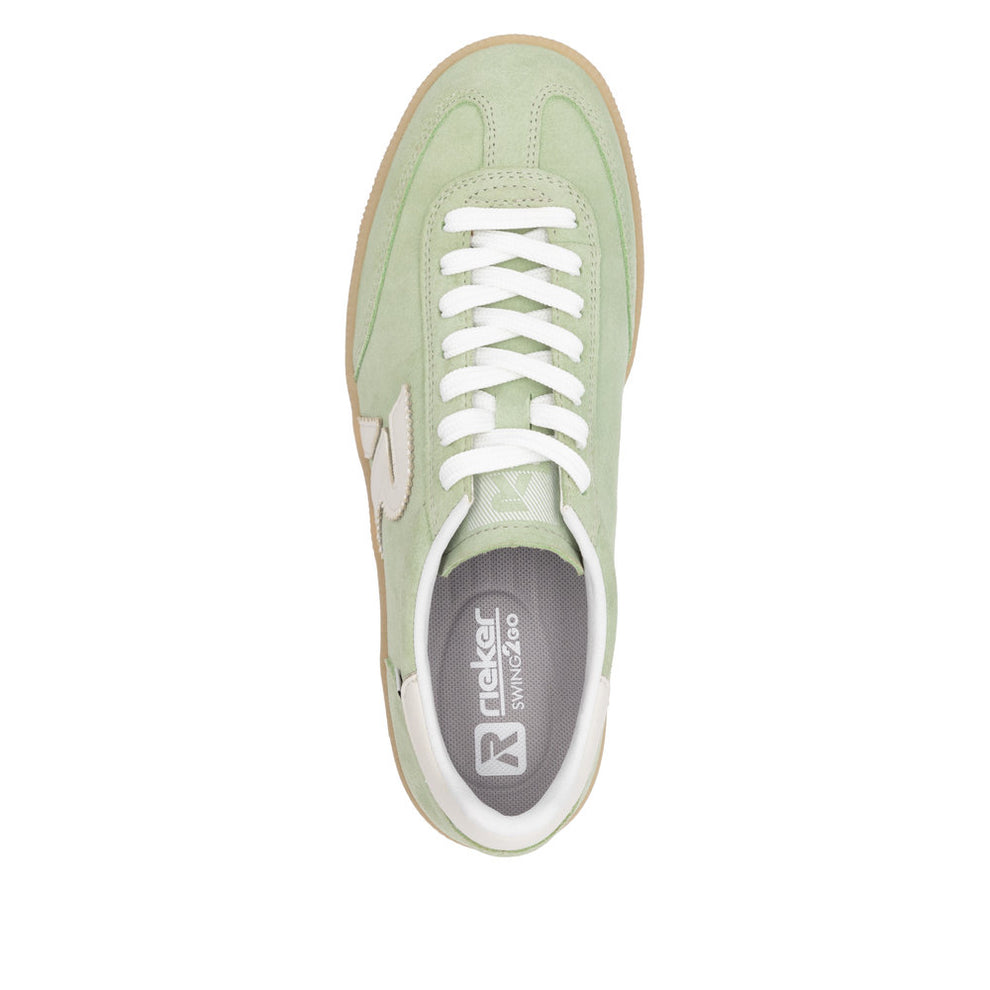 Rieker W Sko Green - W2200-52