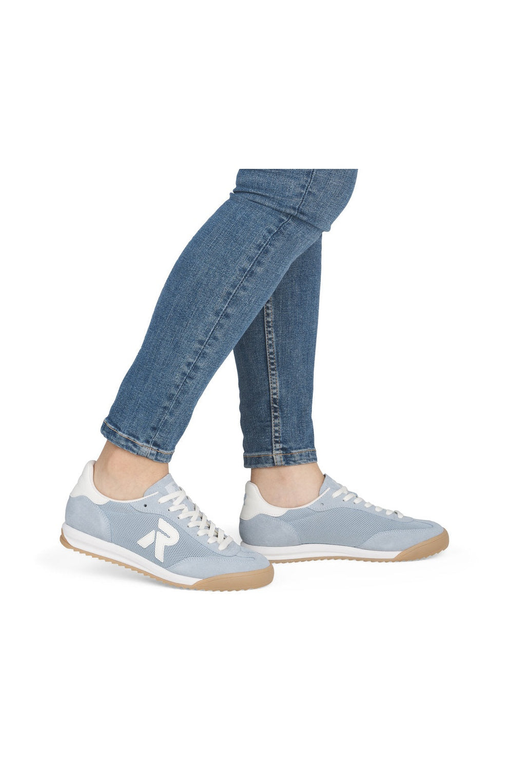 Rieker W Sko Blå- W4000-12
