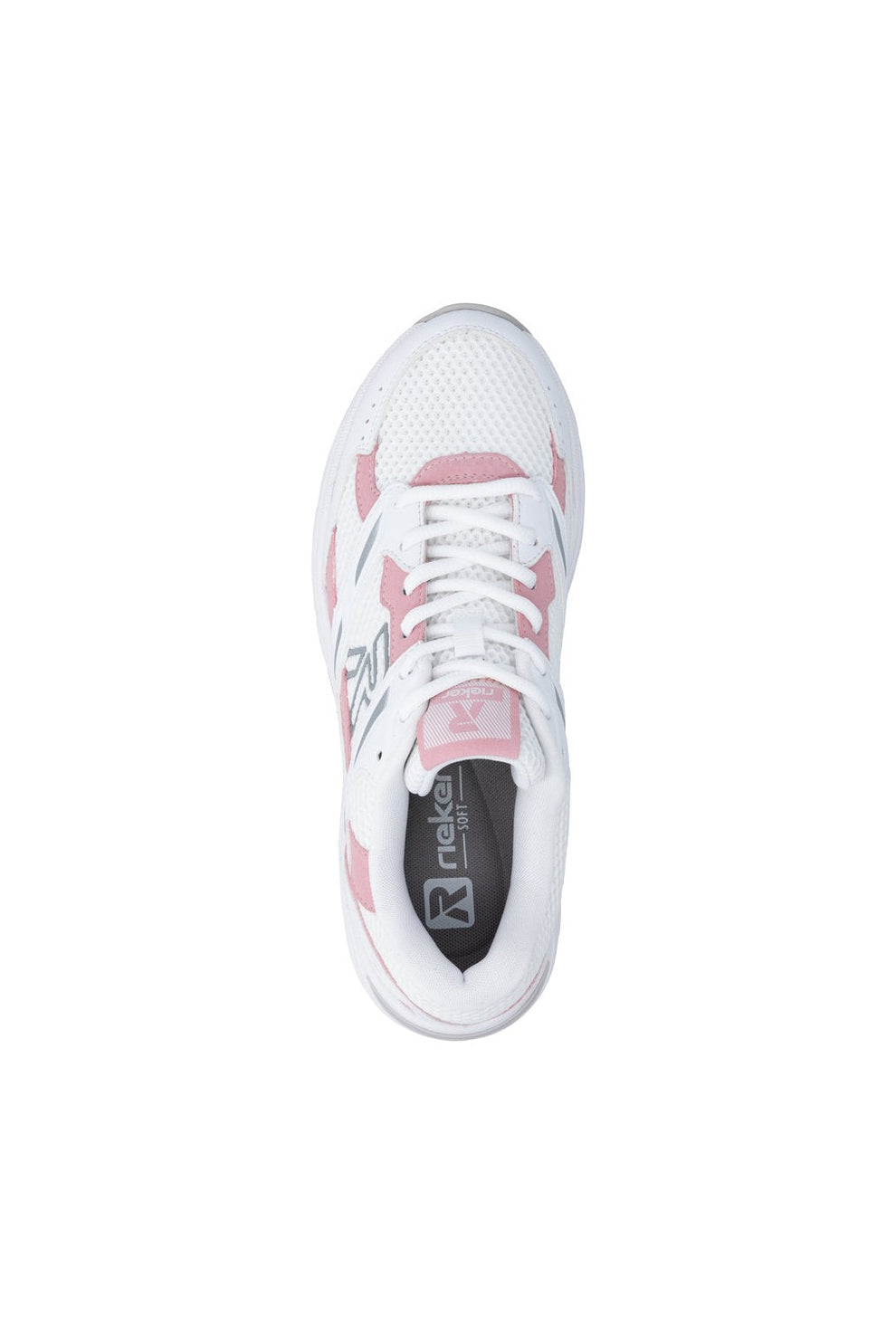 Rieker W Sneaker W4200-80 White/Rose