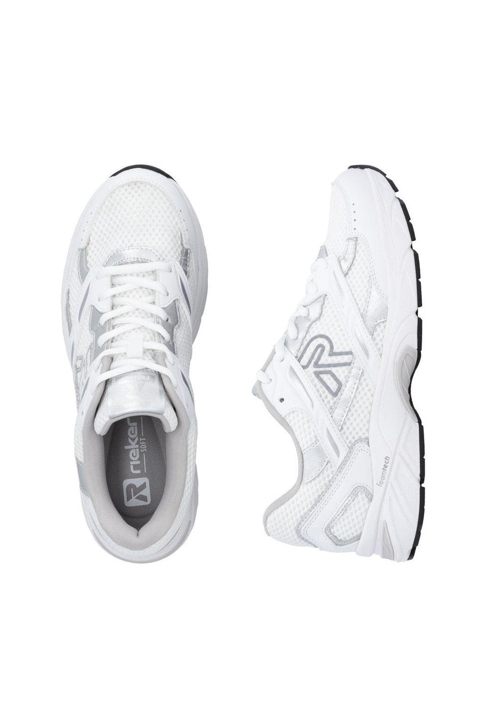Rieker W Sneaker W4200-81 White