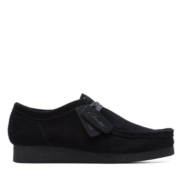 Clarks W Wallabee EVO Sh Black Suede