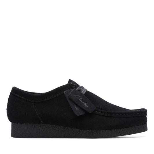 Clarks W Wallabee EVO Sh Sko Black Suede