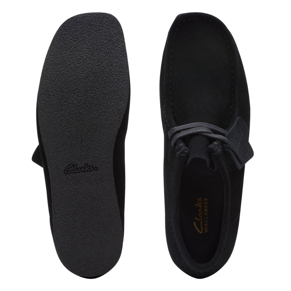 Clarks W Wallabee EVO Sh Black Suede