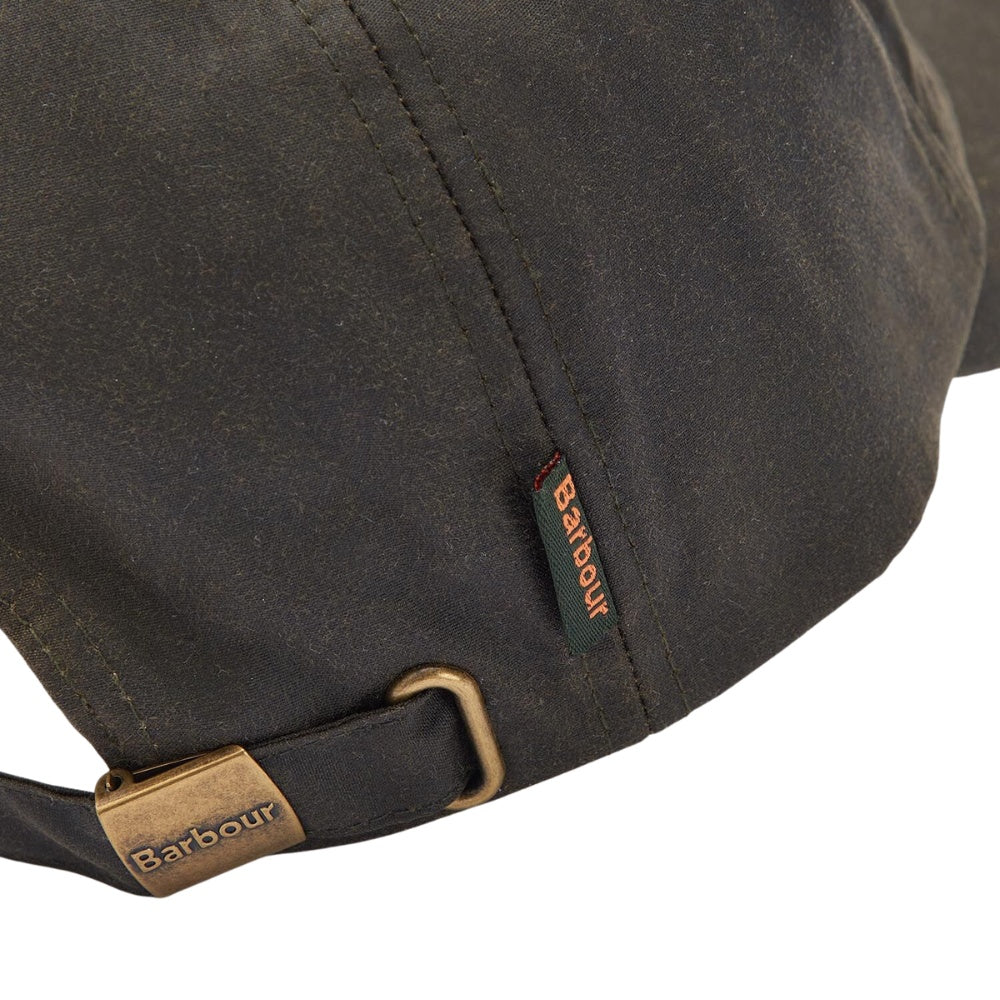 Barbour M Wax Sports Cap Olive