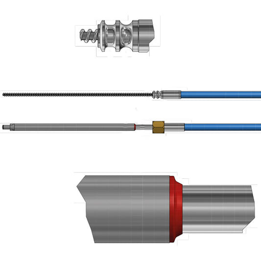 Ultraflex Styrekabel M90
