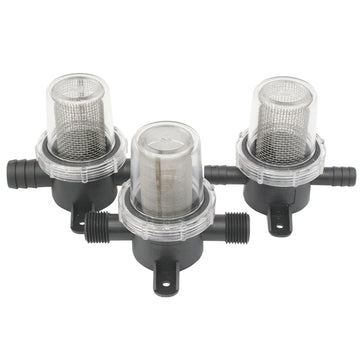 Nuova Rade vandfilter in-line slangestuds Ø12 mm, fin