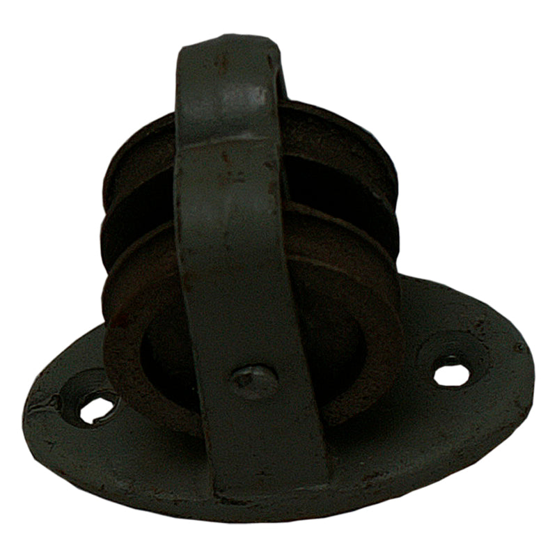 Dæksblok dobbelt m/jernskive