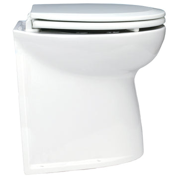 Jabsco toilet ”Deluxe” m/soft close til ferskvand 17", 12V