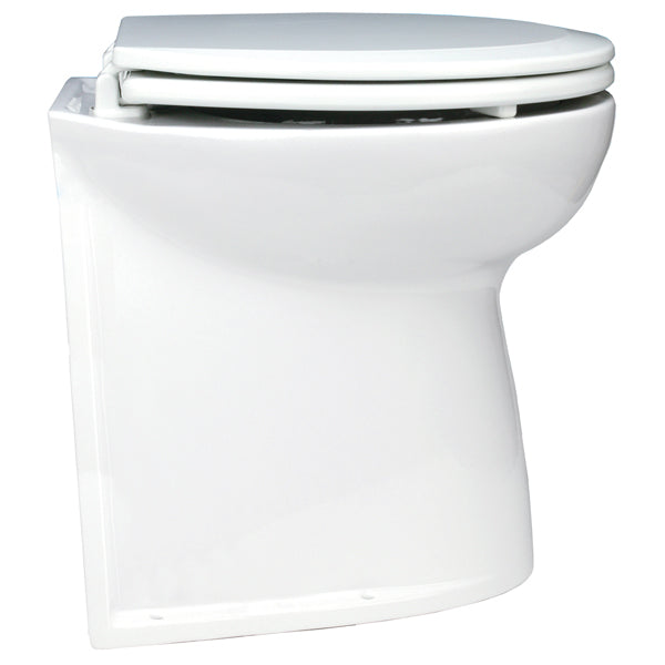 Jabsco toilet ”Deluxe” m/soft close til saltvand 17", 24V