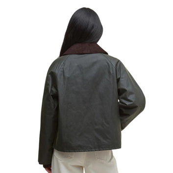 Barbour Arlene Wax Jacket Olive