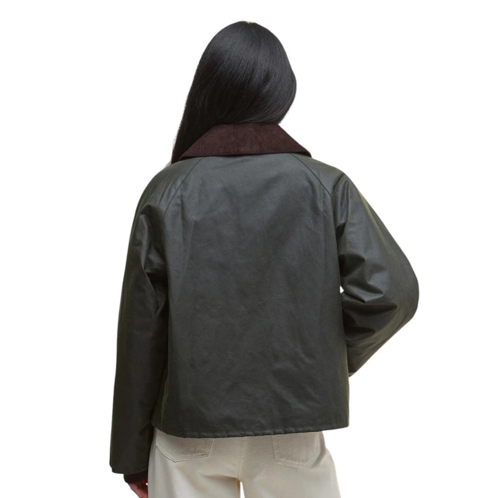Barbour Arlene Wax Jacket Olive