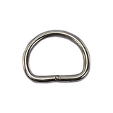 D-ring Rustfri, 2 stk