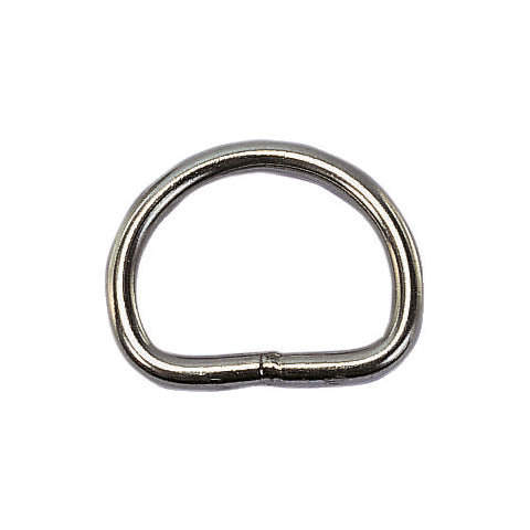 D-ring Rustfri, 2 stk
