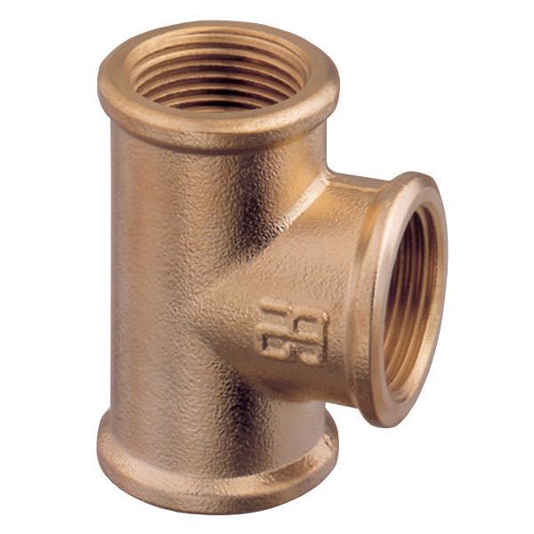 Guidi T- stykke 2 1/2" bronze