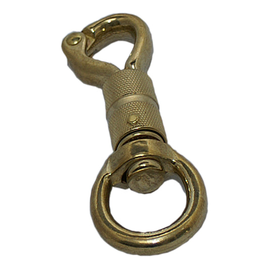 Panikhage messing m/svirvel