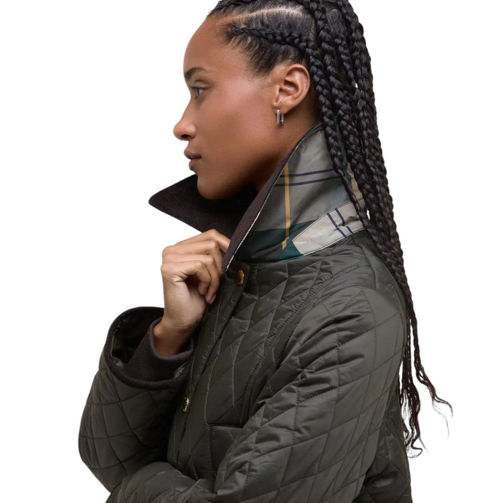 Barbour Modern Beadnell Quilted Jacket Sage