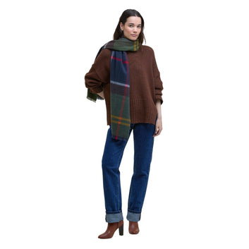 Barbour Rosefield Tartan Scarf Classic Tartan