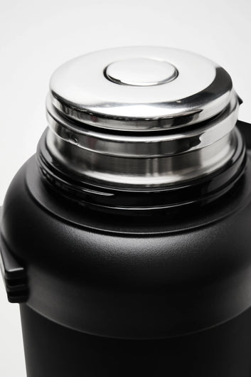 Rains Stainless Steel Tumble Vacuum Flask 1300 ml Black