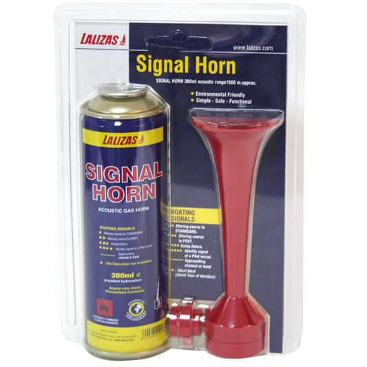 Lalizas signalhorn sæt, 380ml