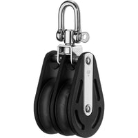 Blok fiber 2-sk. m/sjækel