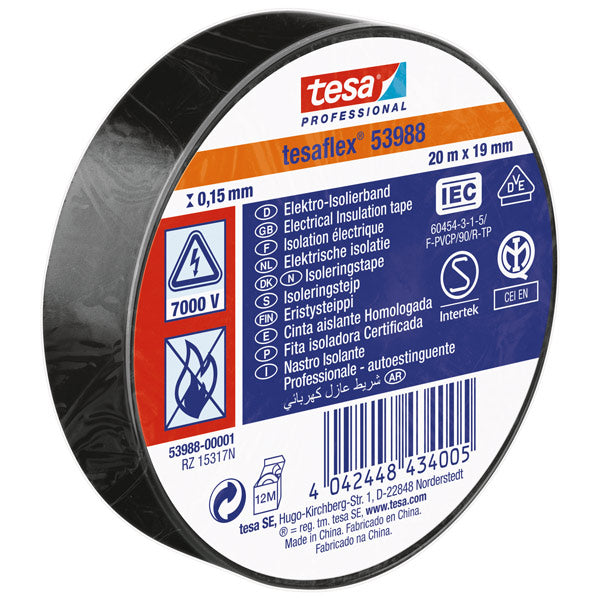 Tesa isoleringstape 19mm, Hvid