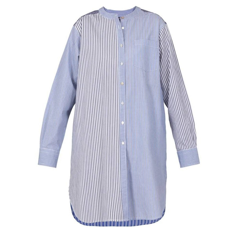 Blue Sportswear W Esme Patch Shirt Dress