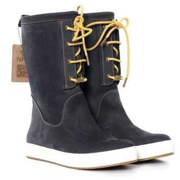 Boat Boot Laceup Navy Sejlerstøvler Navy