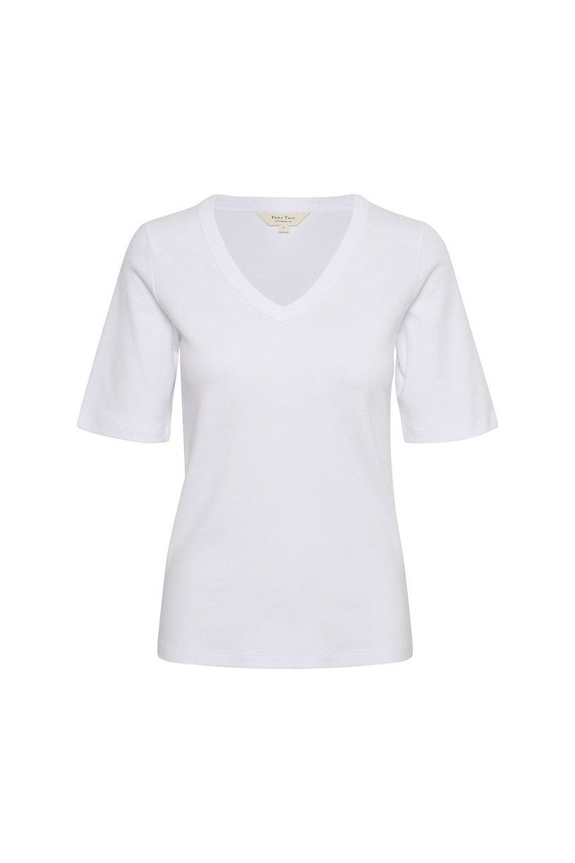 Part Two W Ratansa T-shirt Hvid