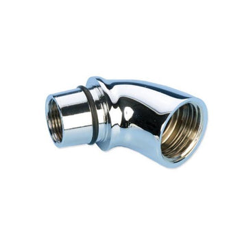 Bruserhovedvinkel forkromet messing