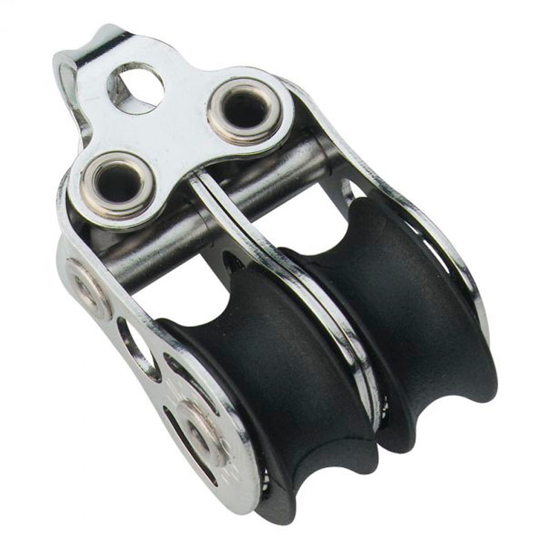 Blok rf micro 2-sk. m/bøjle & kuglelejer