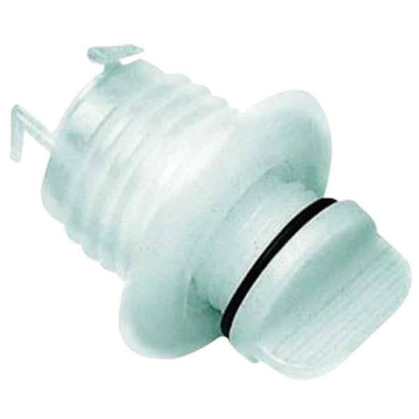 Nouve Rade lænseprop m/skruehul hvid, Ø40 mm