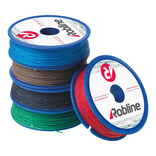 Robline Vokset Taklegarn boks sort 0,8mm x 80m, 10 stk