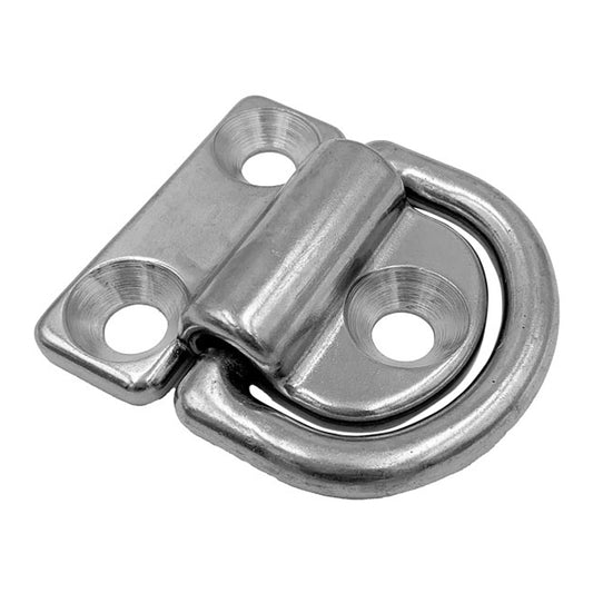 Pad Eye rustfri med 3 ruller