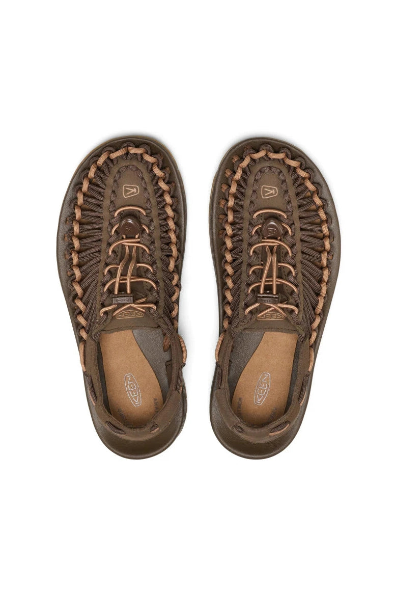 Keen W Sandal Slides Dark Earth Chipmunk