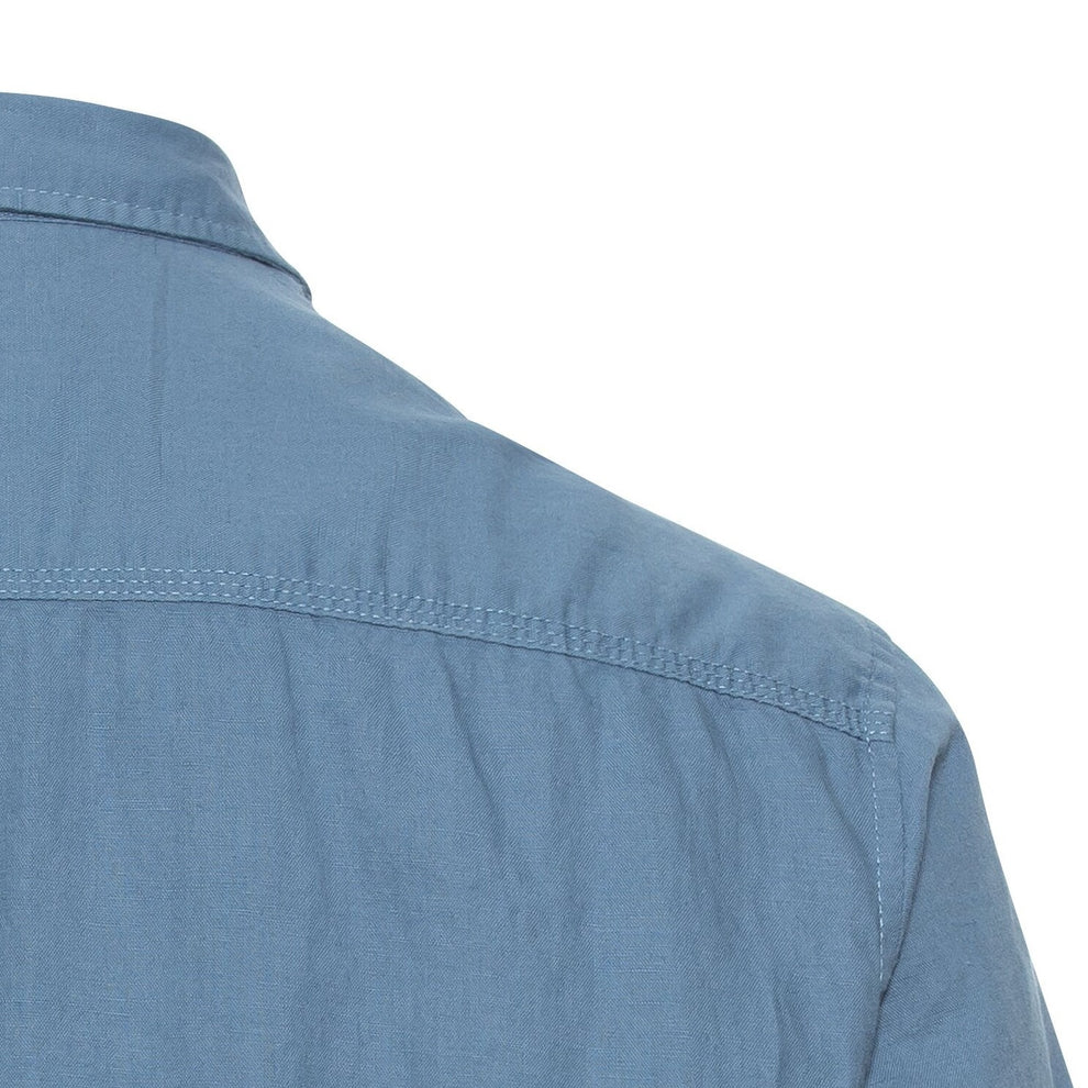 Camel Active M Kortærmet Skjorte Elemental Blue