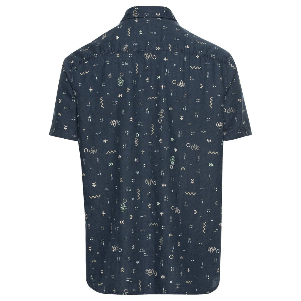 Camel Active M Kortærmet Skjorte Night Blue