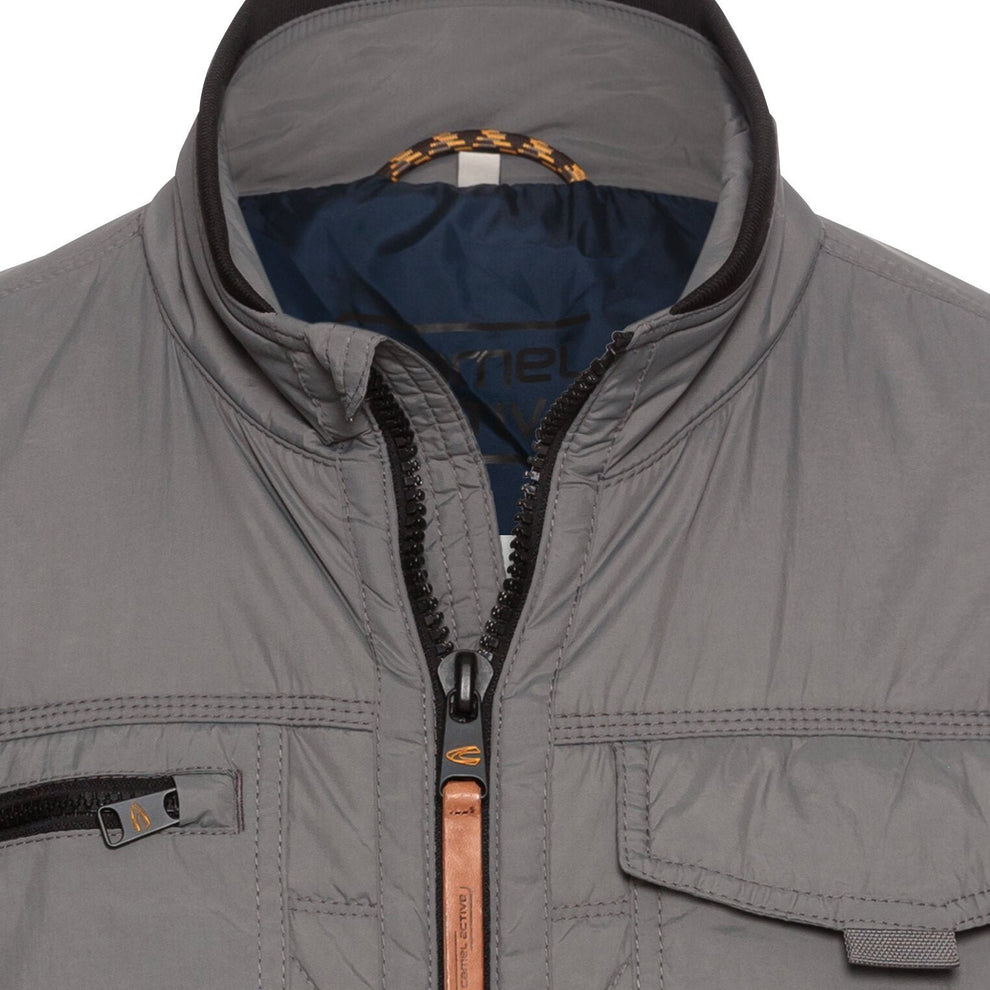 Camel Active M Blouson Jacket Rock Grey