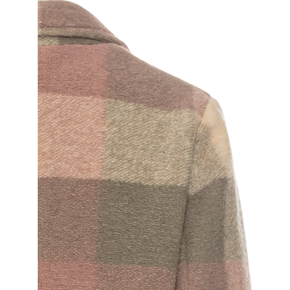 Camel Active W 4R09 Coat Pastel Check