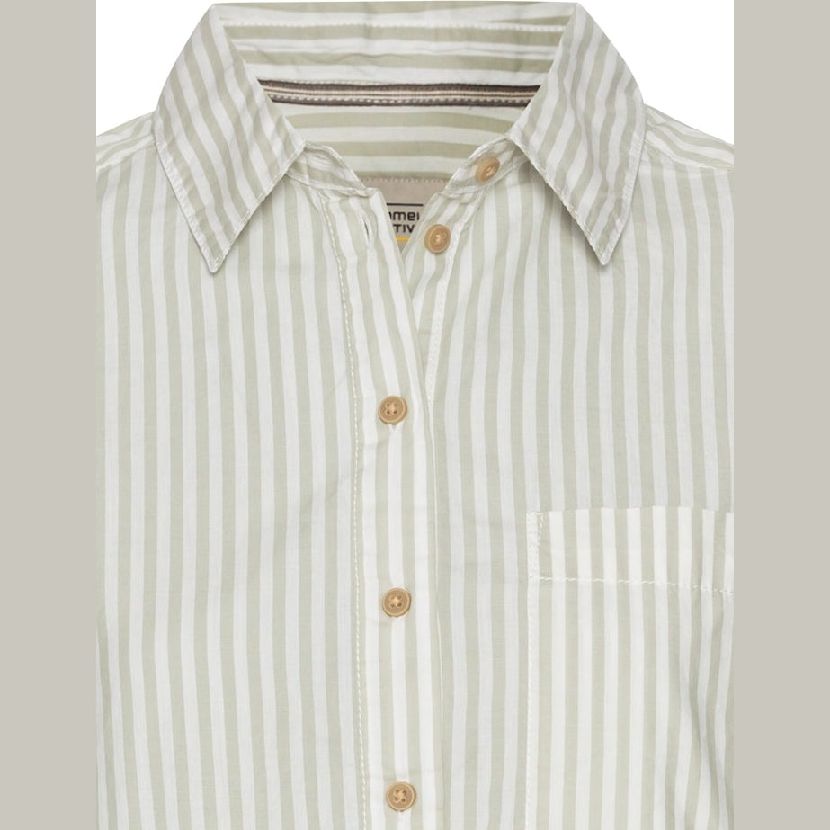 Camel Active W Skjortebluse Eukalyptus Stripes