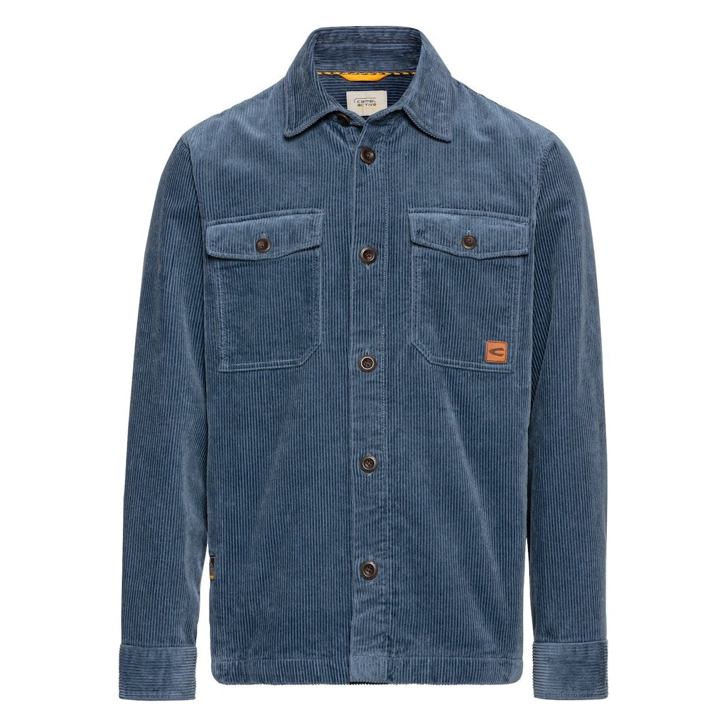 Camel Active M Overshirt Denim Blue