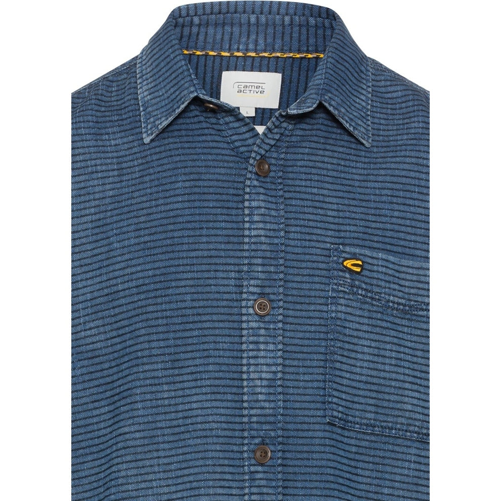 Camel Active M Longsleeve Shirt Night Blue