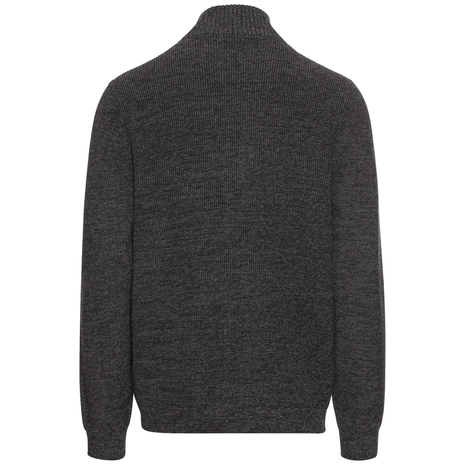 Camel Active M Strikket Lynlås Trøje Asphalt