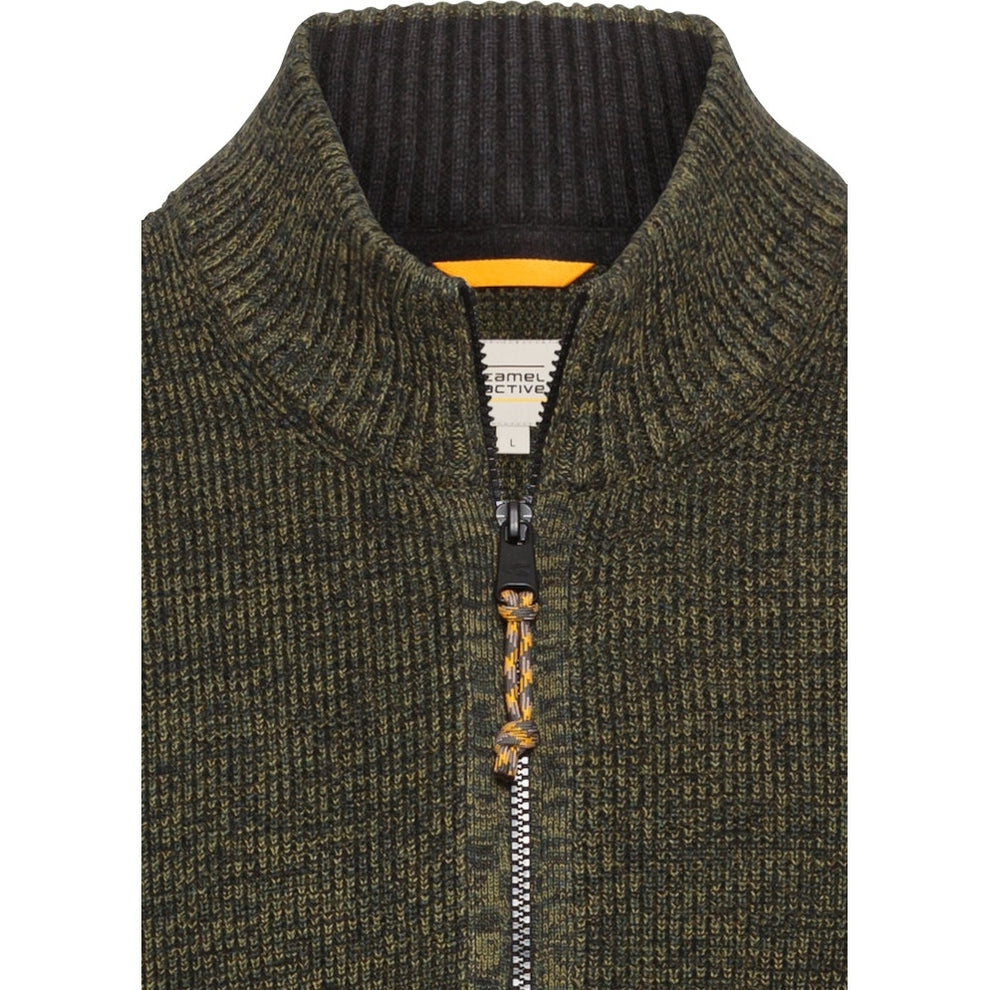 Camel Active M Striktrøje Leaf Green