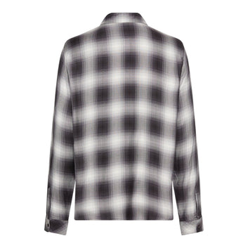 Camel Active W Skjortebluse Grey Melange Check