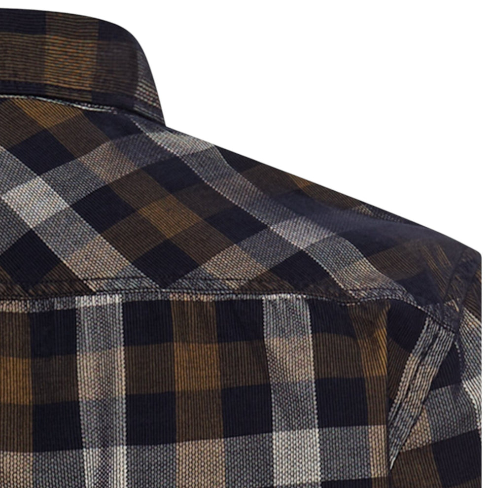 Camel Active M Longsleeve Shirt Dark Brown