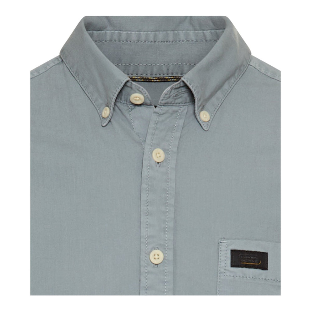 Camel Active M Longsleeve Shirt Stone Blue