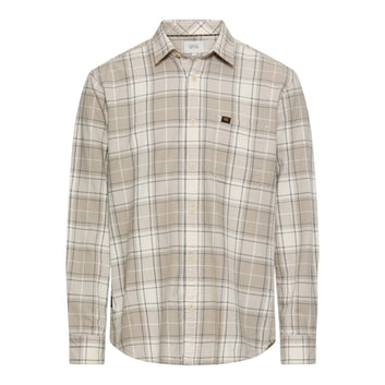 Camel Active M Longsleeve Shirt Grey Check