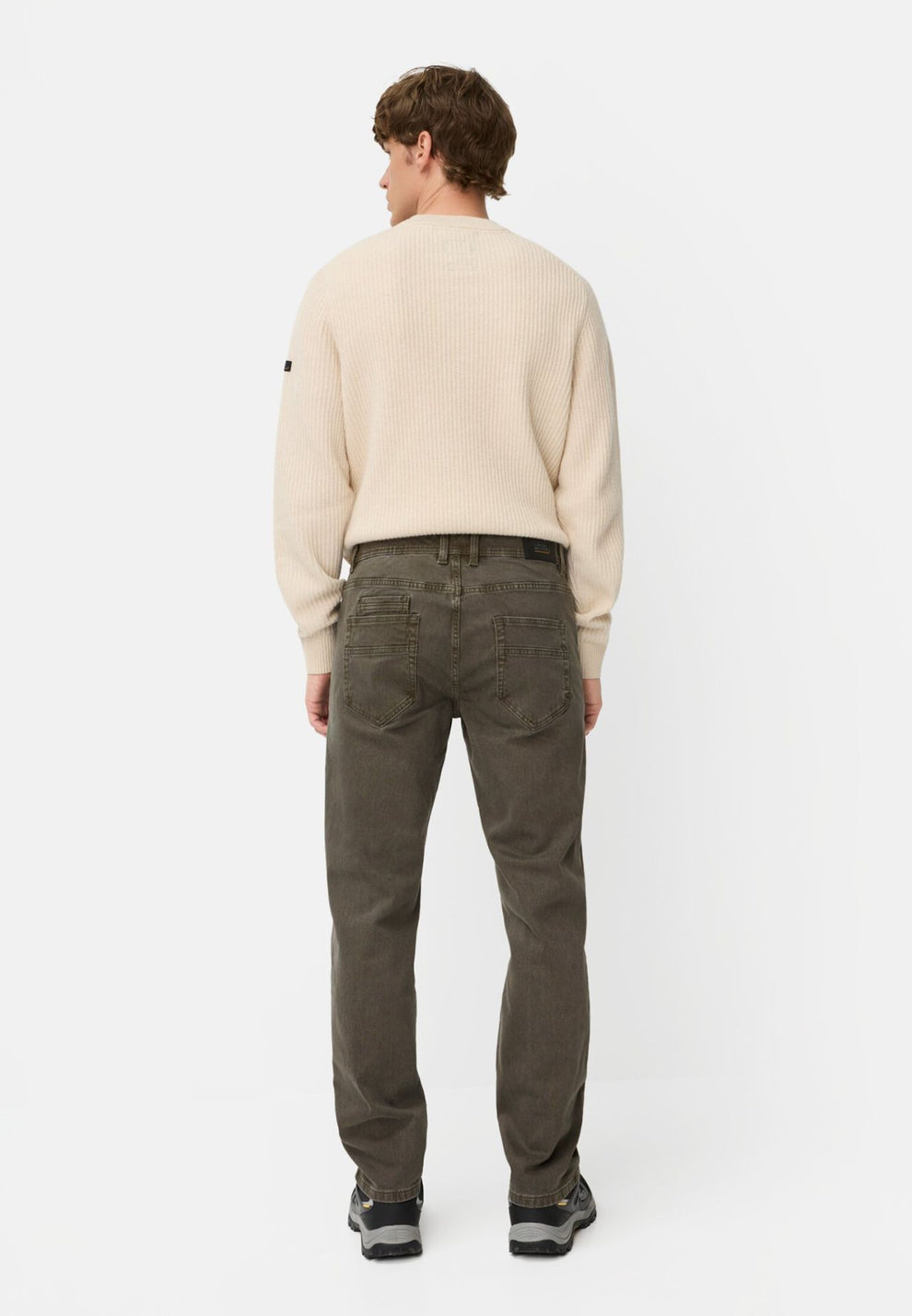 Camel Active M 5 Pkt Relaxed Pants Forest Green