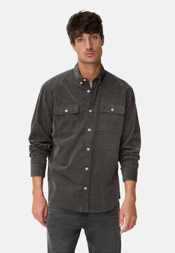 Camel Active M Longsleeve Shirt Asphalt